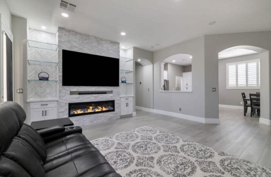 fireplace remodeling